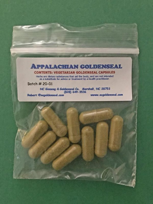 Goldenseal veggie capsules 10