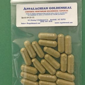 Goldenseal veggie capsules 20