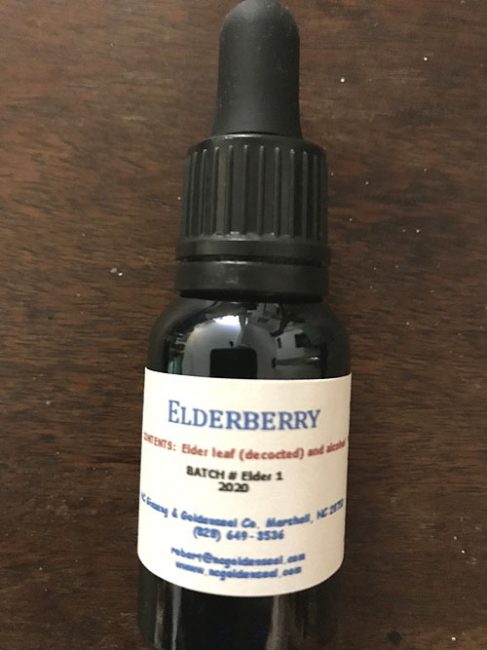 Elderberry tincture